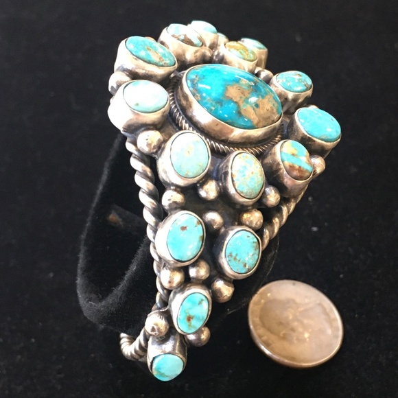 Turquoise (Royston) Bracelet - Picture 2 of 2